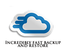 Incredibly fast backup and restore